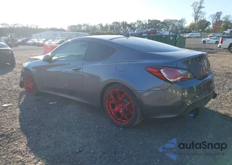 2013 Hyundai Genesis 2.0T R-Spec z USA, uszkodzony, nr VIN KMHHT6KD9DU111721